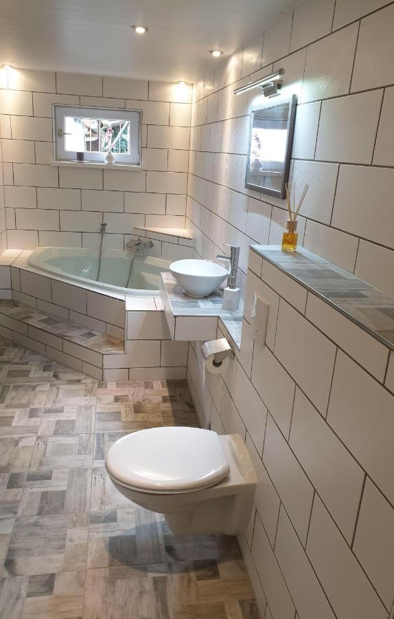 Saechsische-Schweiz-Ferienhaus-Wohnung-1-Mit-Elbblick-Sauna-Und-Kamin Konigstein an der Elbe Ngoại thất bức ảnh